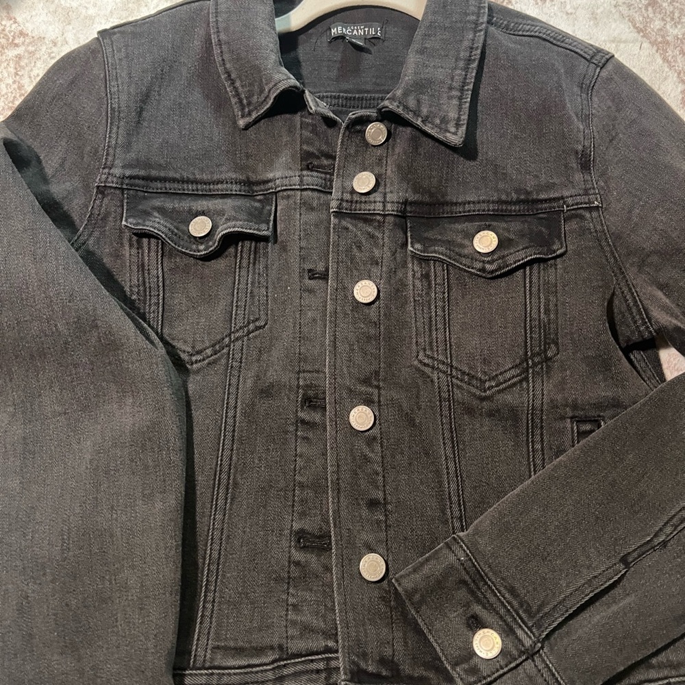 Jcrew Women’s Black Denim Jacket